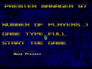 Premier Manager 97 screenshot 4 for Sega Mega Drive